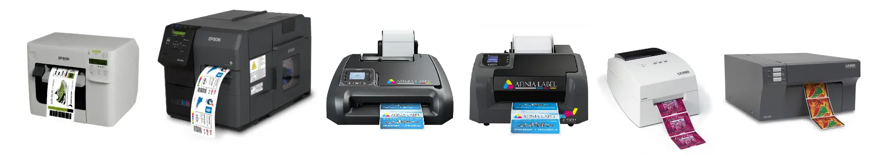 Epson, Afinia and Primera Label Printers